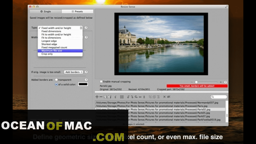 Resize Sense 2 for Mac Dmg Free Download