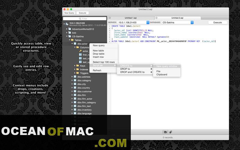 SQLPro for MSSQL for Mac Dmg Free Download