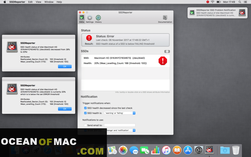 SSDReporter for Mac Dmg Free Download