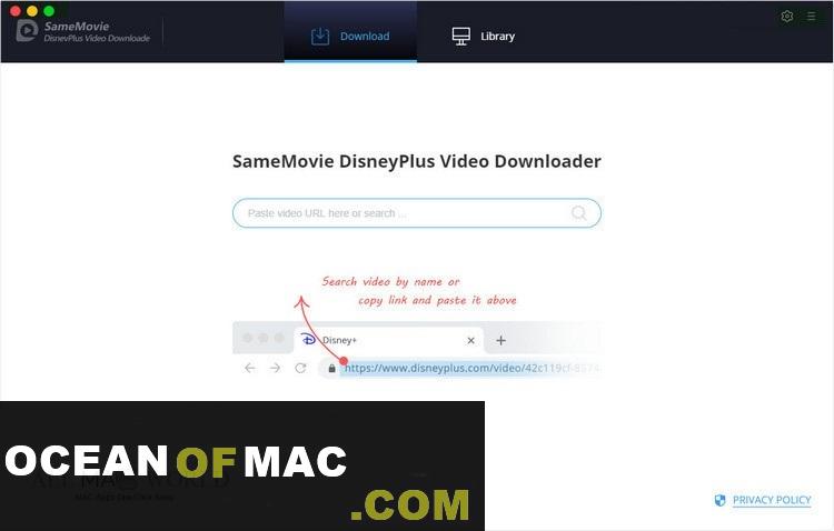 SameMovie DisneyPlus Video Downloader for Mac Dmg Free Download