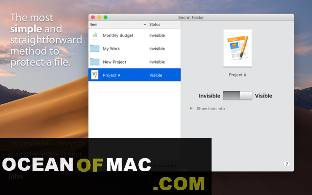 Secret Folder Pro 10.1 for Mac Dmg Free Download