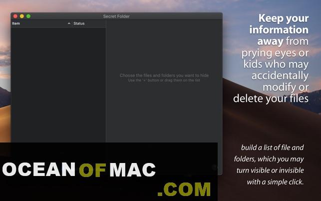 Secret Folder Pro 10.1 for Mac Dmg Full Version Free Download