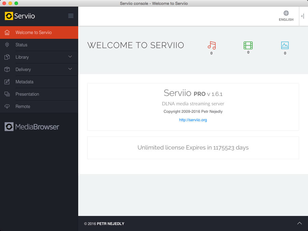 Serviio Pro 2.2 for Mac Dmg OS X Free Download