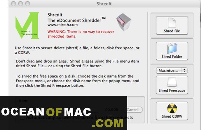 ShredIt X 6 for macOS Free Download