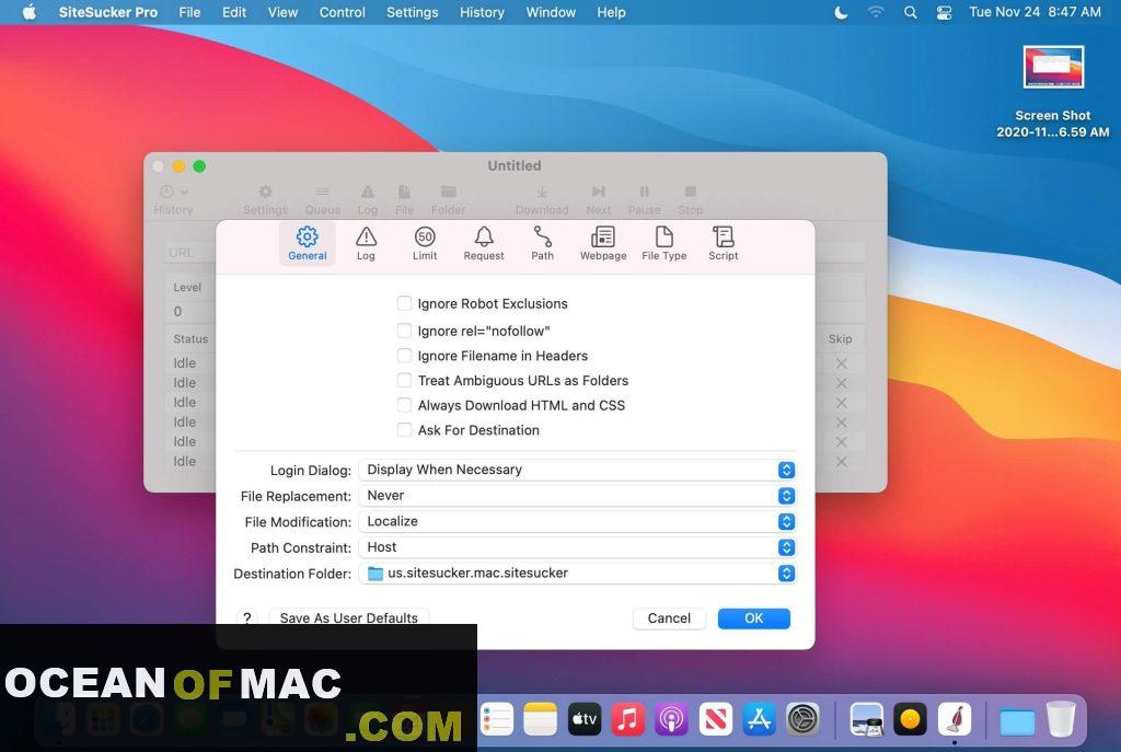 SiteSucker Pro for Mac Dmg Free Download