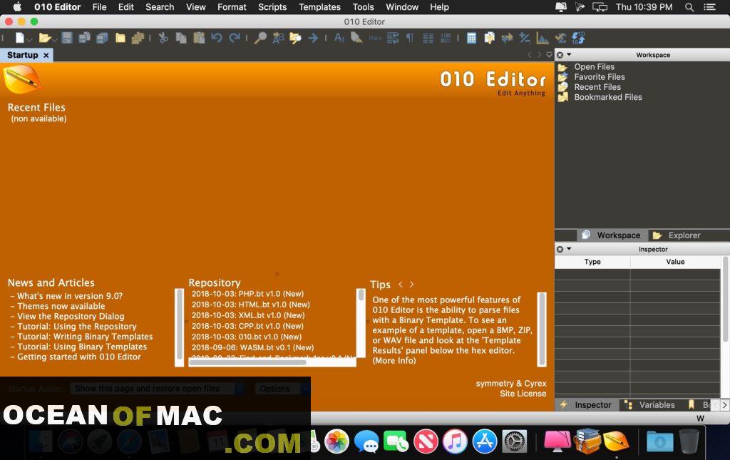 SweetScape 010 Editor 11 for Mac Dmg Free Download
