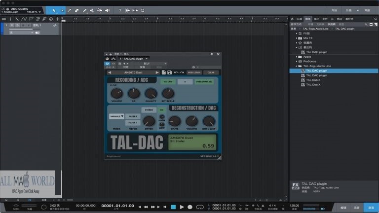TAL Dac for macOS Free Download