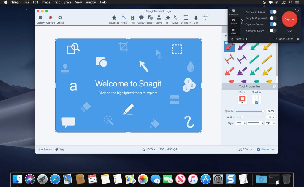 TechSmith Snagit 2020.1.1 for macOS Free Download