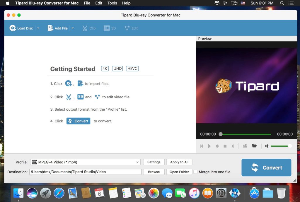 Tipard Blu-ray Converter for Mac Dmg Free Download