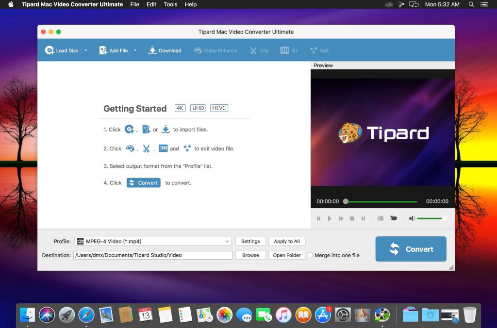 Tipard Mac Video Converter Ultimate 10 Free Download