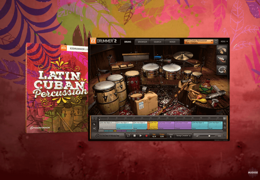Toontrack Latin Cuban Percussion EZX Library for Mac Dmg Free Download