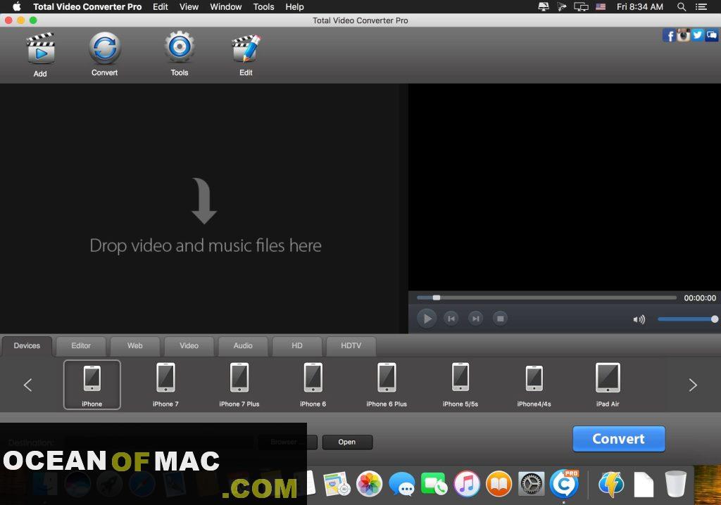 Total Video Audio Converter 4.7 for Mac Dmg Free Download