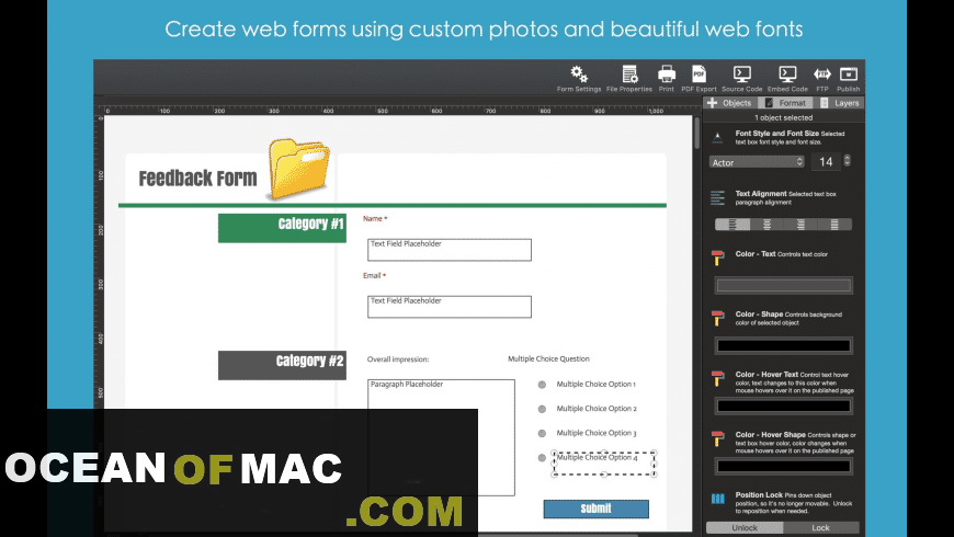 Touch Forms Pro For MAC DMG Free Download