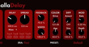 Valhalla Delay v1.8.2 for macOS Free Download