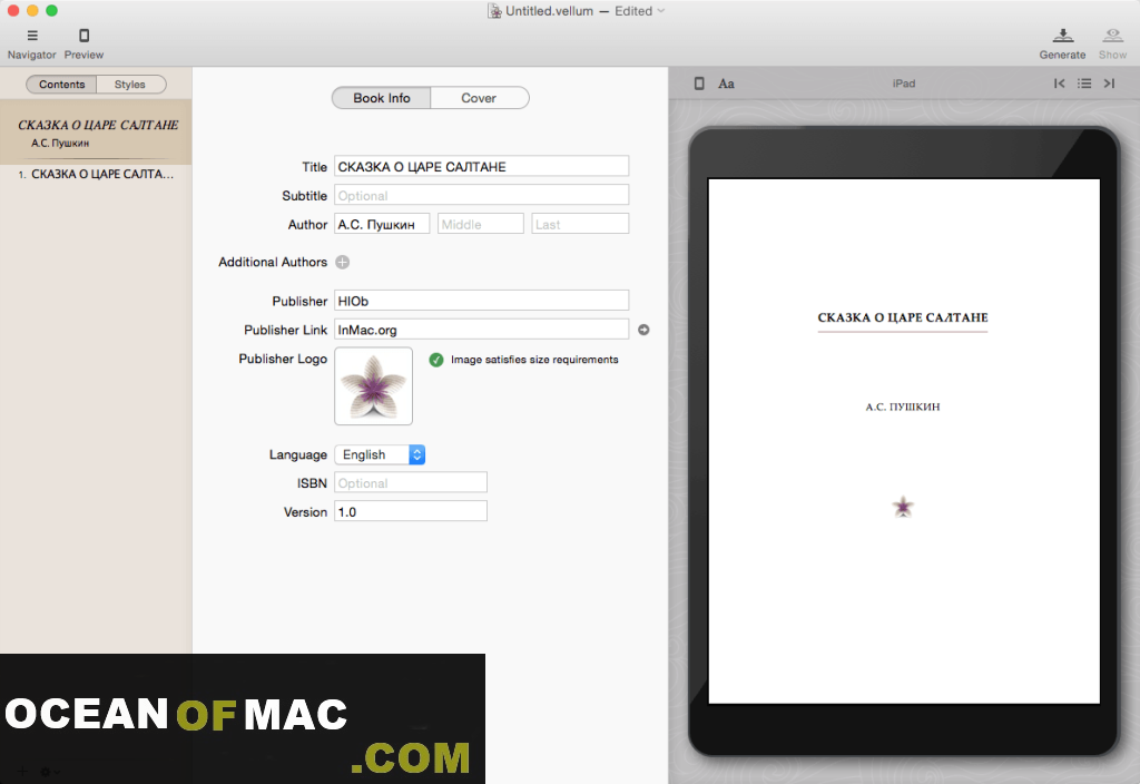 Vellum 2.6 for Mac Dmg