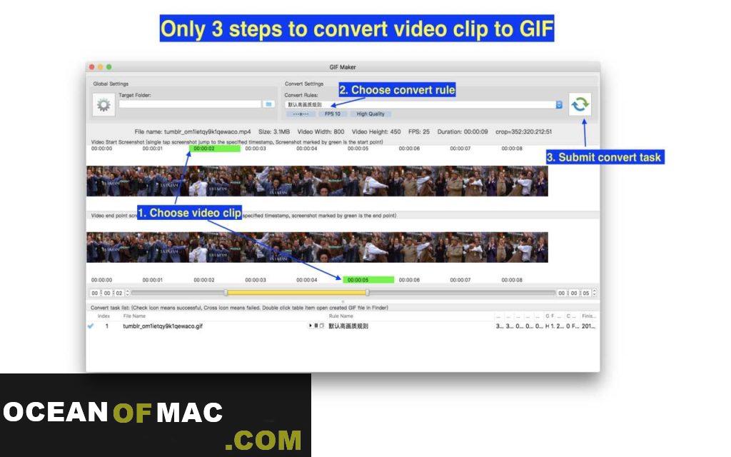 Video GIF Converter 2 for Mac Dmg Free Download