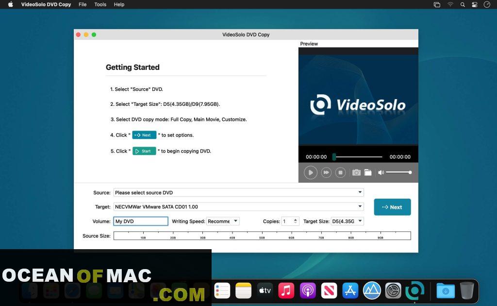 VideoSolo DVD Copy 2022 for Mac Dmg Free Download