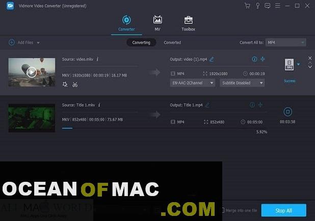 Vidmore Video Converter 2 for macOS Free Download