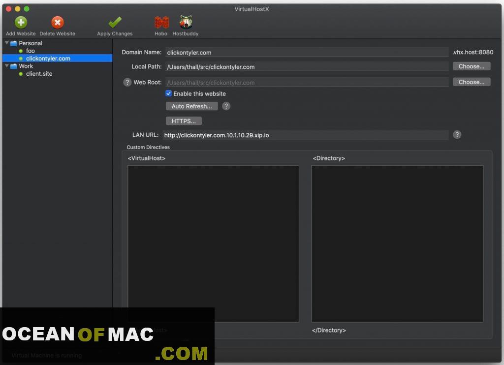Virtual HostX 8.7 for macOS Free Download