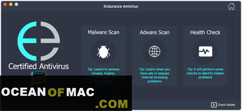 Endurance Antivirus 4.1.4 for Mac Dmg Download