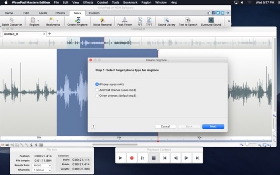 WavePad-Masters-Edition-11-Free-Download-MacWorld