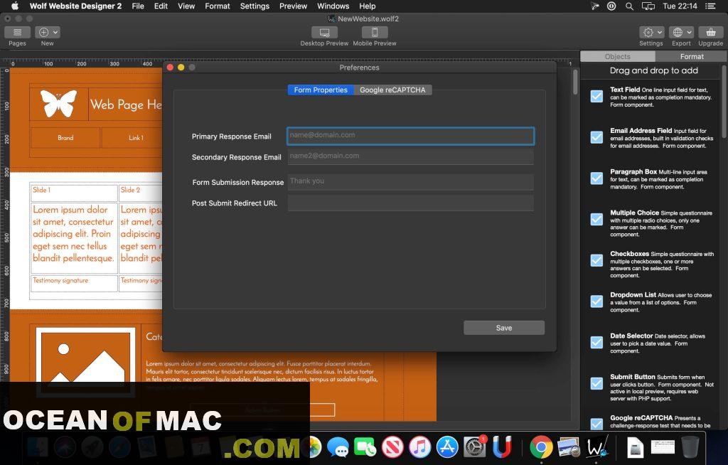 Wolf Website Designer 2.30.2 for Mac Dmg Free Download