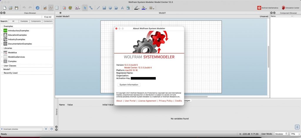 Wolfram SystemModeler 12.3 for Mac Dmg Download