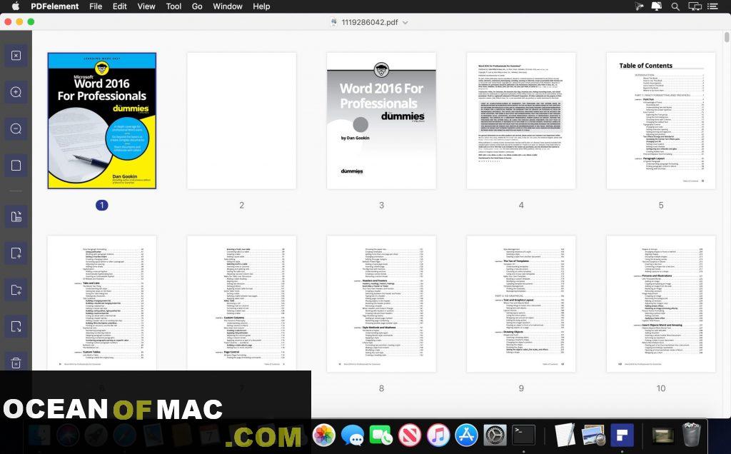 Wondershare PDFelement Pro 2022 for Mac Dmg Free Download