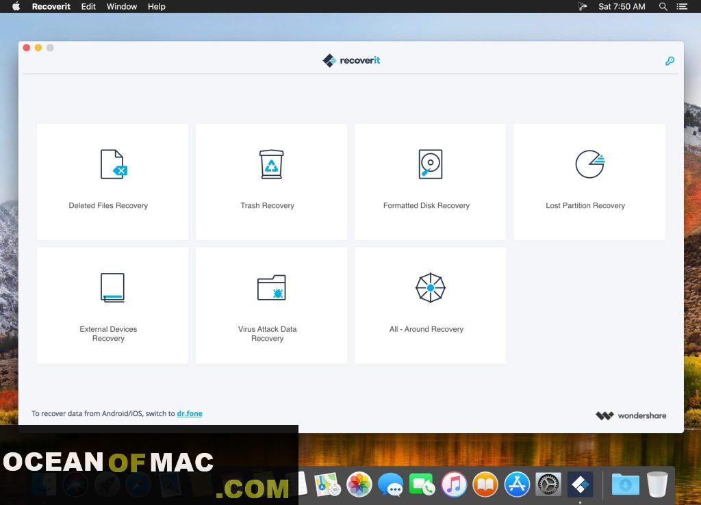 Wondershare Recoverit 8.2.0.11 for Mac Dmg Free Download