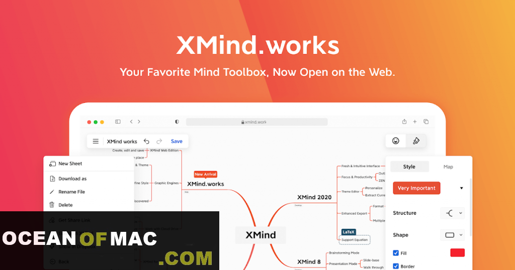 XMind 2021 for macOS Free Download