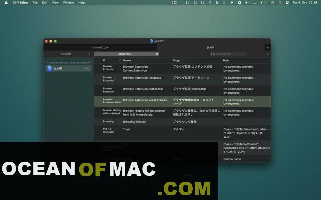 Xliff Editor 2 for Mac Dmg