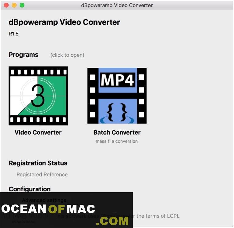 dBpoweramp Video Converter R2 Premier 2 for macOS Free Download