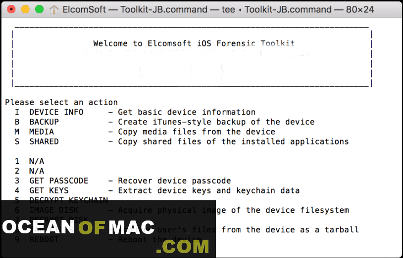 iOS Forensic Toolkit 6 for Mac Dmg Free Download