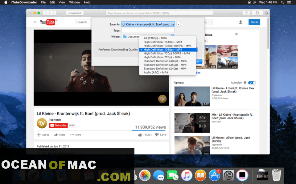 iTubeDownloader 6.4 for macOS Free Download