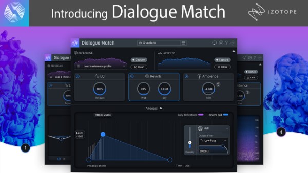 iZotope Dialogue Match v1 for macOS Free Download