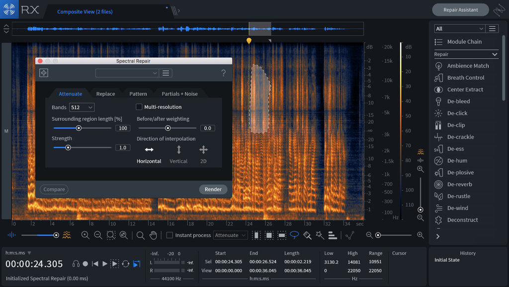 iZotope RX 7 Advanced Audio Editor for Mac Dmg Full Version Download