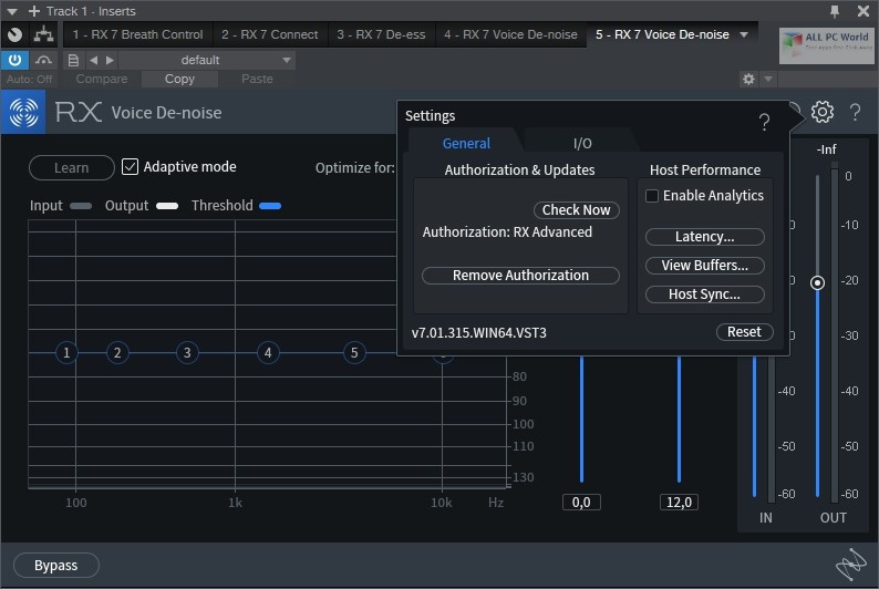 iZotope RX 7 Advanced Audio Editor for Mac Dmg OS X