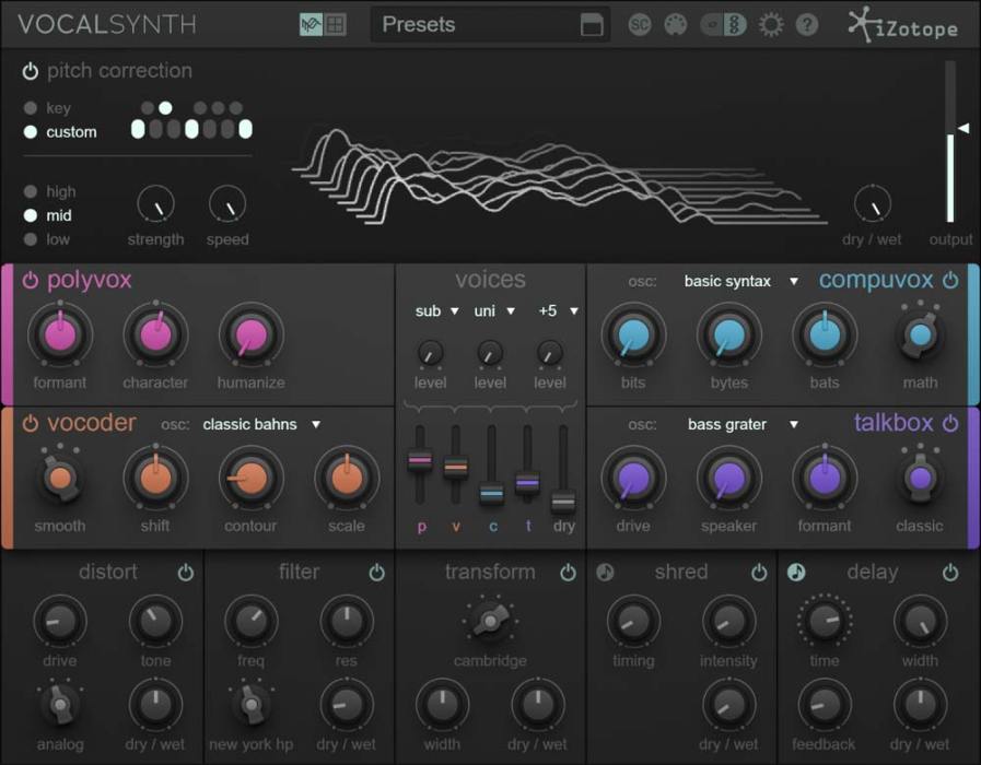 iZotope VocalSynth Pro 2 for Mac Dmg Free Download