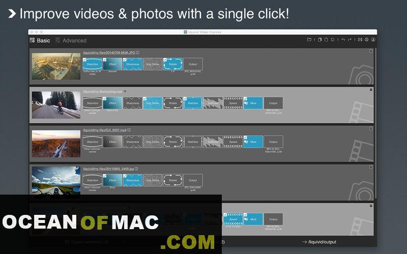 liquivid Video Improve 2.6 for Mac Dmg