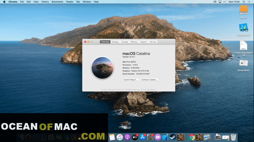 macOS Catalina 10.15.4 DMG Setup Free Download