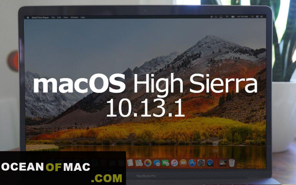 macOS High Sierra 10.13.1 DMG Setup