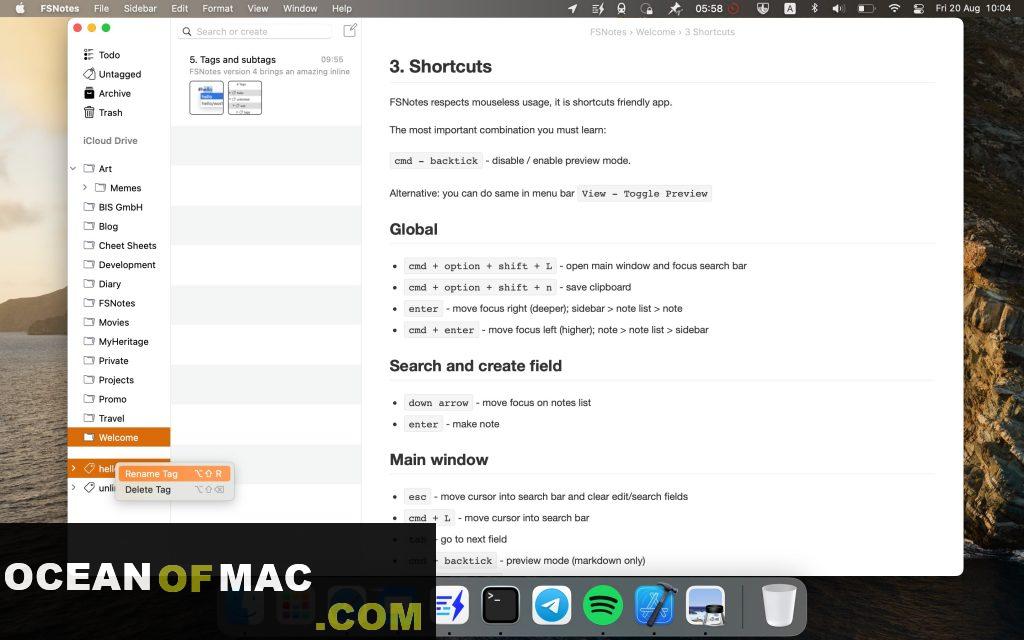 FSNotes 5 for macOS Free Download