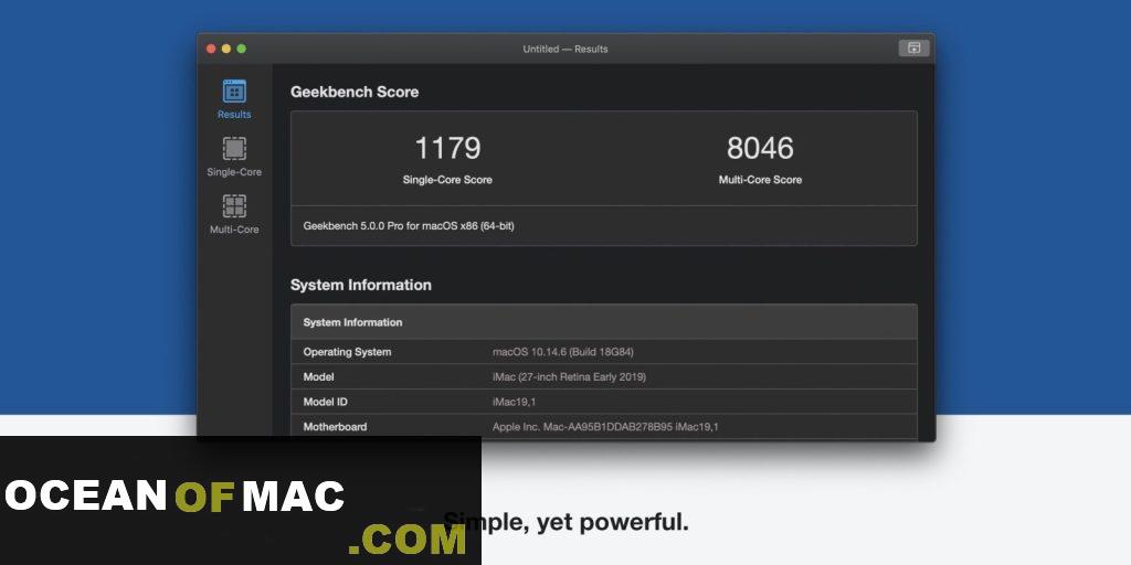 Geekbench 5.4.2 for Mac Free Download