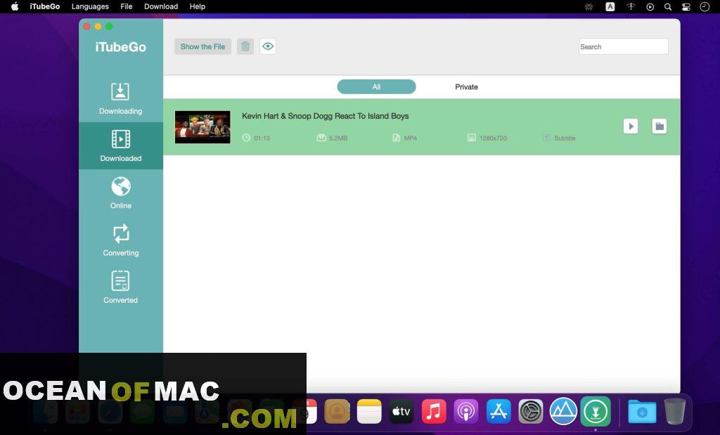 iTubeGo YouTube Downloader 2022 for Mac Free Download